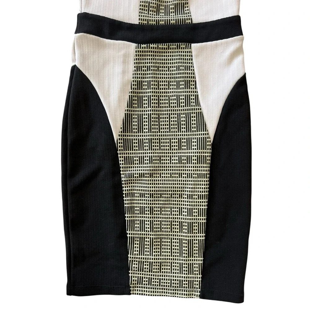 River Island | Black and White Women's Dress Size Medium 6 - Picture 5 of 15